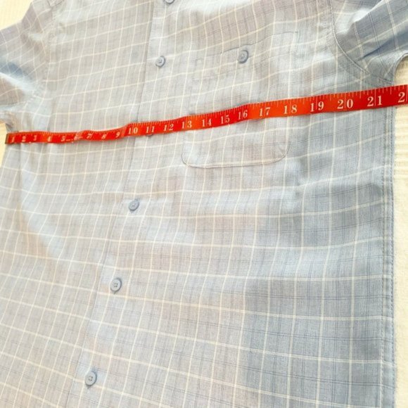 Haggar Men’s Luxury Microfibre Button Up Short Sleeve BUNDLE OF 2 - Picture 10 of 12